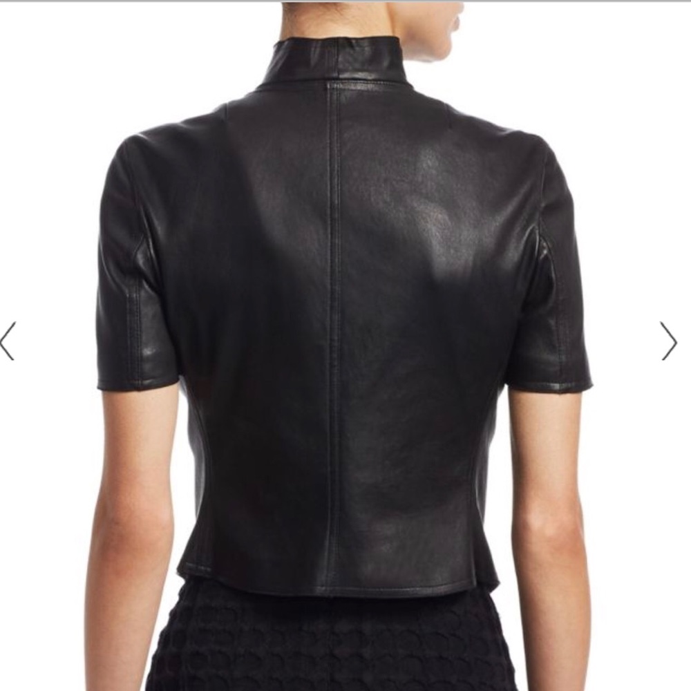 Akris Punto leather jacket - Picture 4 of 8